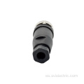 4 pin un código M12 Conector recto femenino